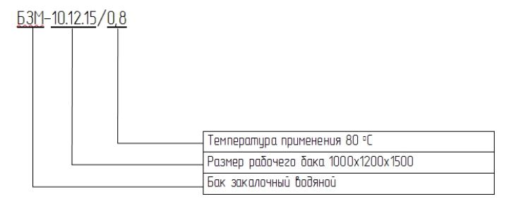 Бак закалочный масляный БЗМ