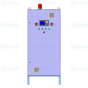 Шкаф управления промышленными печами малой и средней мощности от 15 до 100 кВт. Сделано в России. 